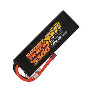 5300MAH 7.4v 2S 55c Hard case Lipo 3141 overlander